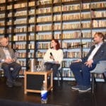 På bildet fra venstre: Ulrik Fredrik Malt, Nora Graff Kleven og Jan-Magne Sørensen.
Fotograf: Ekaterina Saratovskaya © Hvite Ørn Norge